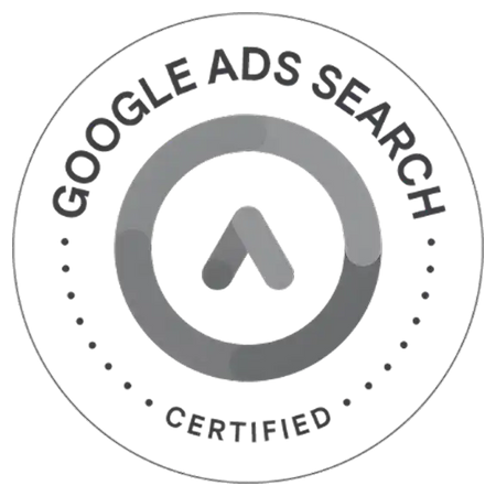 Google Ads Search Certified badge