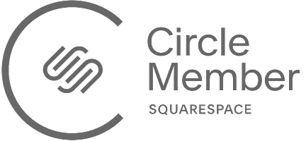 Squarespace Circle Member logo badge